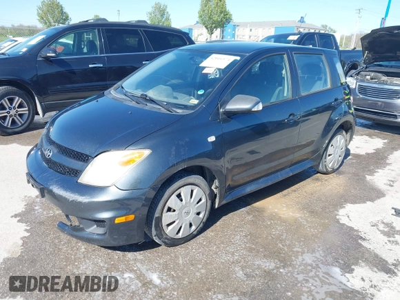 2006 Scion xA with VIN JTKKT624760147193, listed as a IAAI auction lot 42016574 with 245,067 mi miles. Bid and sale history available at carsss.com. Image 19.