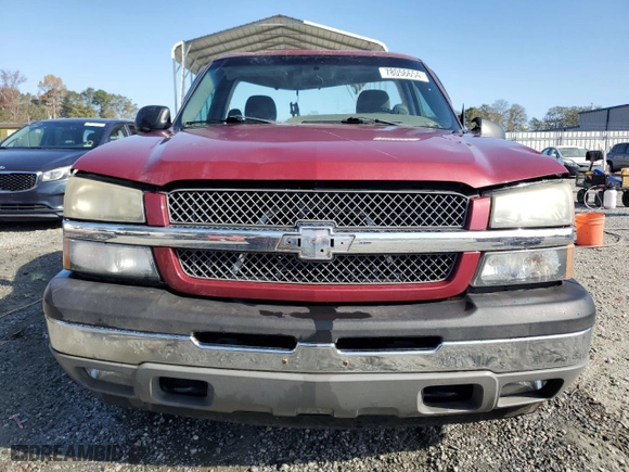 2005 Chevrolet Silverado 1500 Z71 with VIN 1GCEK14T85Z308644, listed as a Copart auction lot 78056654 with 107,398 mi miles and Salvage Title. Bid and sale history available at carsss.com. Image 5.