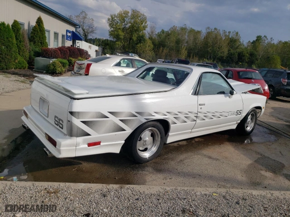 1984 Chevrolet El Camino with VIN 1GCCW80H2ER169455, listed as a Copart auction lot 72604474 with 504 mi miles and Non Repairable. Bid and sale history available at carsss.com. Image 3.