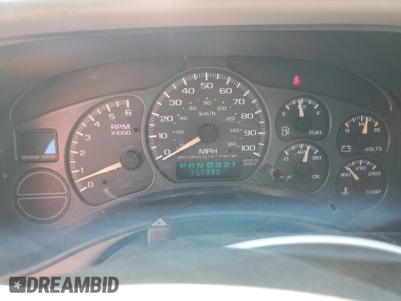 2002 GMC Sierra 1500 SLE z VIN 2GTEK19T221377505, wystawiony jako Copart lot #52590575 z przebiegiem 255 933 mil mil oraz Szkoda całkowita • Salvage title. Historia ofert i sprzedaży dostępna na DreamBid. Obrazek 9.