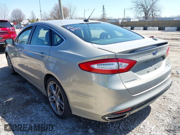 2015 Ford Fusion Titanium with VIN 3FA6P0D91FR236699, listed as a IAAI auction lot 41977478 with 203,394 mi miles. Bid and sale history available at carsss.com. Image 3.