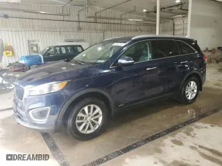 2016 Kia Sorento LX with VIN 5XYPGDA36GG086638, listed as a Copart auction lot 54687315 with 93,047 mi miles and Salvage Title. Bid and sale history available at carsss.com. Image 1.