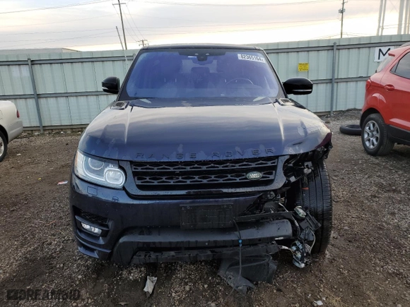 2017 Land Rover Range Rover Sport HSE Dynamic with VIN SALWV2FV1HA175625, listed as a Copart auction lot 82365164 with 88,199 mi miles and Salvage Title. Bid and sale history available at carsss.com. Image 5.