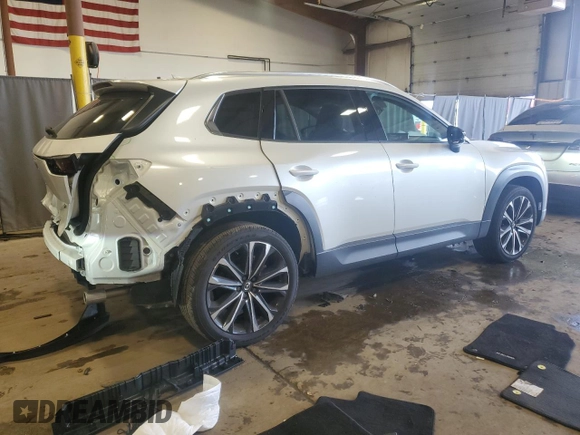 2024 Mazda CX-50 S Premium Plus with VIN 7MMVABEM0RN240515, listed as a Copart auction lot 62288725 with 9,190 mi miles and Salvage title. Bid and sale history available at DreamBid. Image 3.