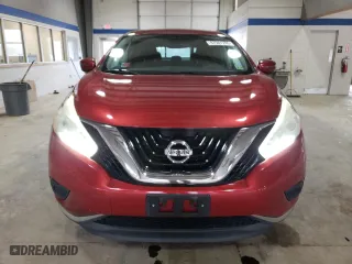 2016 Nissan Murano S with VIN 5N1AZ2MH7GN160195, listed as a Copart auction lot 47501245 with 201,155 mi miles and Salvage Title. Bid and sale history available at carsss.com. Image 5.