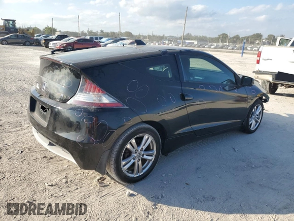 2012 Honda CR-Z with VIN JHMZF1D45CS001998, listed as a Copart auction lot 88301985 with 146,306 mi miles and Salvage title. Bid and sale history available at DreamBid. Image 3.