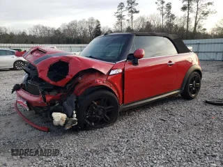2012 MINI Convertible S with VIN WMWZP3C5XCT249983, listed as a Copart auction lot 42973745 with 173,814 mi miles and Salvage Title. Bid and sale history available at DreamBid. Image 1.