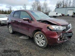 2011 Acura RDX with VIN 5J8TB2H20BA006940, listed as a Copart auction lot 49087655 with 0 mi miles and Salvage Title. Bid and sale history available at carsss.com. Image 4.