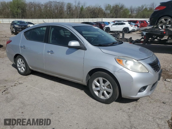 2012 Nissan Versa SL with VIN 3N1CN7APXCL817098, listed as a Copart auction lot 51146765 with 146,033 mi miles and Salvage Title. Bid and sale history available at carsss.com. Image 4.