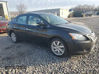 2013 Nissan Sentra S with VIN 3N1AB7AP8DL669194, listed as a Copart auction lot 54205345 with 127,444 mi miles and Salvage Title. Bid and sale history available at DreamBid. Image 4.