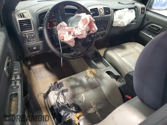2004 GMC Canyon 1SB SLE Z85 with VIN 1GTDT136248121067, listed as a Copart auction lot 80638214 with 135,436 mi miles and Salvage Title. Bid and sale history available at carsss.com. Image 8.