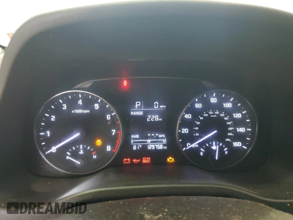 2017 Hyundai Elantra SE with VIN 5NPD74LFXHH135344, listed as a Copart auction lot 66132775 with 129,758 mi miles and Clean title. Bid and sale history available at DreamBid. Image 9.