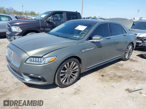 2017 Lincoln Continental Reserve with VIN 1LN6L9RP8H5603584, listed as a IAAI auction lot 42110073 with 164,075 mi miles. Bid and sale history available at carsss.com. Image 17.