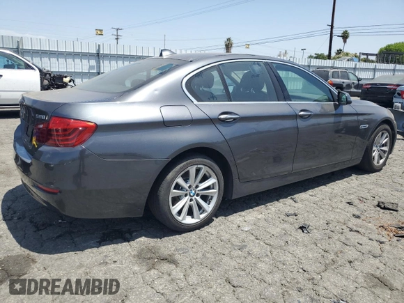 2016 BMW 5 Series 528i with VIN WBA5A5C5XGG347843, listed as a Copart auction lot 62153735 with 167,952 mi miles and Clean title. Bid and sale history available at DreamBid. Image 3.
