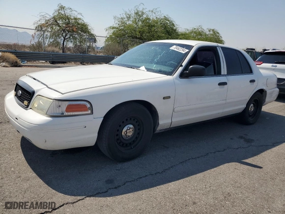 2001 Ford Crown Victoria Police Pkg Police Interceptor with VIN 2FAFP71W01X185449, listed as a Copart auction lot 70462294 with NaN miles and Salvage Title. Bid and sale history available at carsss.com. Image 1.