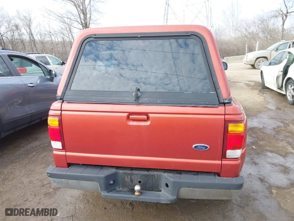 1998 Ford Ranger XLT with VIN 1FTYR11X7WPB02860, listed as a IAAI auction lot 41714168 with 90,617 mi miles. Bid and sale history available at carsss.com. Image 16.