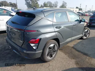 2024 Hyundai Kona SEL with VIN KM8HC3A61RU014490, listed as a IAAI auction lot 41022202 with 5,768 mi miles and . Bid and sale history available at DreamBid. Image 4.