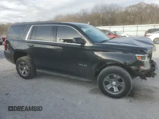 2020 Chevrolet Tahoe LS with VIN 1GNSCAKC5LR136645, listed as a Copart auction lot 47292855 with 86,359 mi miles and Salvage title. Bid and sale history available at DreamBid. Image 4.