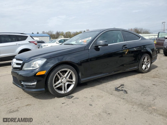 2012 Mercedes-Benz C-Class C 250 with VIN WDDGJ4HB3CF901587, listed as a Copart auction lot 52343745 with 68,719 mi miles and Salvage Title. Bid and sale history available at carsss.com. Image 1.