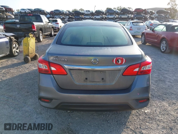 2018 Nissan Sentra SV with VIN 3N1AB7AP3JY269462, listed as a IAAI auction lot 41972631 with 184,694 mi miles. Bid and sale history available at carsss.com. Image 16.