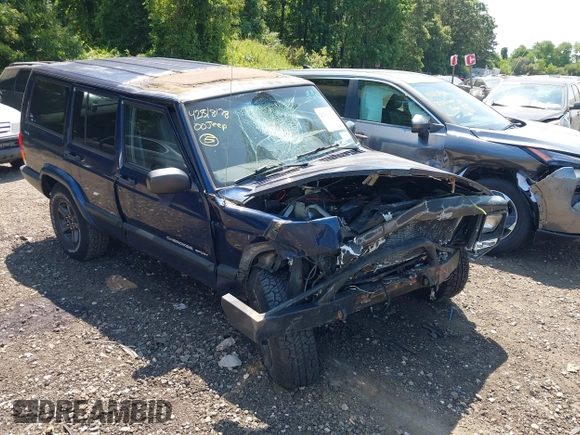 2000 Jeep Cherokee z VIN 1J4FF48S7YL120307, wystawiony jako IAAI lot #42818178 z przebiegiem 160 334 mil mil oraz . Historia ofert i sprzedaży dostępna na DreamBid. Obrazek 6.