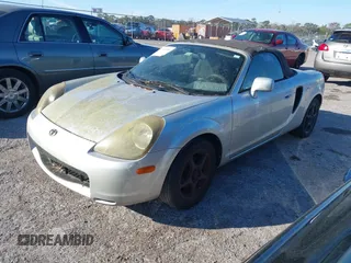 2001 Toyota MR2 with VIN JTDFR320810037068, listed as a IAAI auction lot 41625994 with 153,480 mi miles and . Bid and sale history available at DreamBid. Image 2.