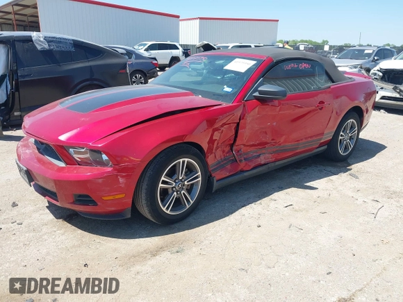 2010 Ford Mustang V6 with VIN 1ZVBP8EN0A5127887, listed as a IAAI auction lot 41975950 with 95,081 mi miles and . Bid and sale history available at DreamBid. Image 17.