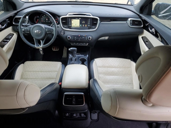 2016 Kia Sorento SX with VIN 5XYPKDA57GG170774, listed as a Copart auction lot 52107015 with 71,186 mi miles and Non Repairable. Bid and sale history available at carsss.com. Image 8.
