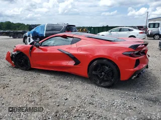 2022 Chevrolet Corvette 1LT with VIN 1G1YA2D43N5111511, listed as a Copart auction lot 57722565 with Not provided miles and Salvage title. Bid and sale history available at DreamBid. Image 2.