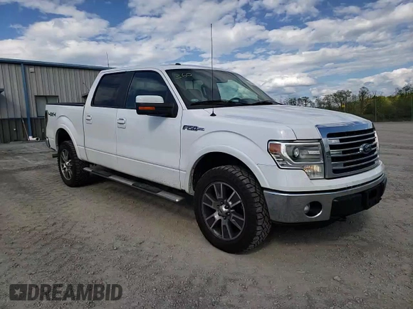 2014 Ford F-150 XL with VIN 1FTFW1EF5EKF88436, listed as a Copart auction lot 55343215 with 150,953 mi miles and Salvage title. Bid and sale history available at DreamBid. Image 13.