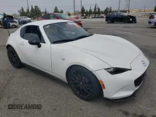 2020 Mazda MX-5 Miata Club with VIN JM1NDAL75L0417028, listed as a Copart auction lot 59763615 with Not provided miles and Salvage title. Bid and sale history available at DreamBid. Image 4.