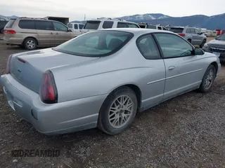 2003 Chevrolet Monte Carlo LS with VIN 2G1WW12E039149311, listed as a IAAI auction lot 41889546 with 221,176 mi miles. Bid and sale history available at carsss.com. Image 4.