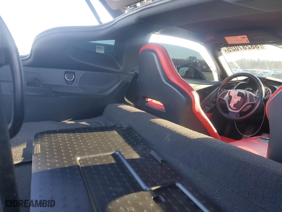 2014 Chevrolet Corvette Stingray Z51 2LT with VIN 1G1YK2D76E5102535, listed as a Copart auction lot 88287025 with 69,252 mi miles and Salvage Title. Bid and sale history available at carsss.com. Image 10.