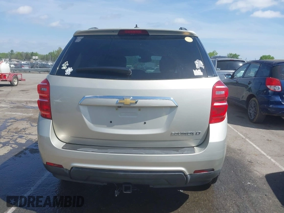 2016 Chevrolet Equinox LT with VIN 2GNALCEK8G1132422, listed as a IAAI auction lot 41948390 with 95,778 mi miles. Bid and sale history available at carsss.com. Image 16.