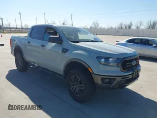 2021 Ford Ranger XL with VIN 1FTER4FH0MLD74421, listed as a IAAI auction lot 41656028 with 121,359 mi miles. Bid and sale history available at carsss.com. Image 1.