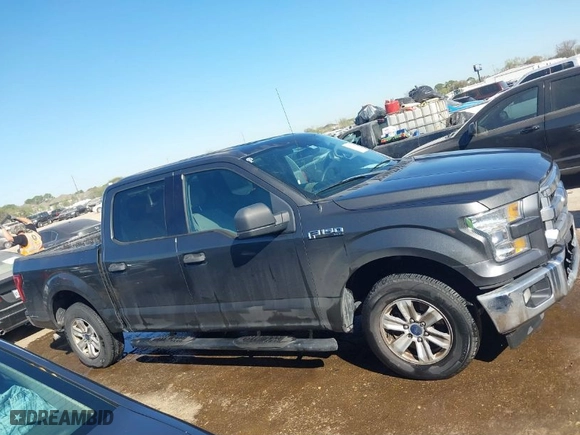 2017 Ford F-150 XL with VIN 1FTEW1CF7HKE13169, listed as a IAAI auction lot 41817684 with 177,802 mi miles. Bid and sale history available at carsss.com. Image 13.
