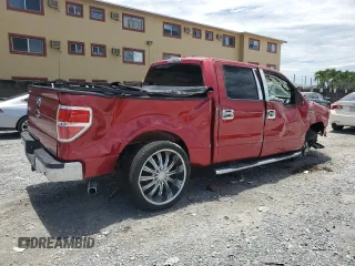 2010 Ford F-150 XL with VIN 1FTEW1C8XAFB04716, listed as a Copart auction lot 65761825 with 69,683 mi miles and Salvage title. Bid and sale history available at DreamBid. Image 3.