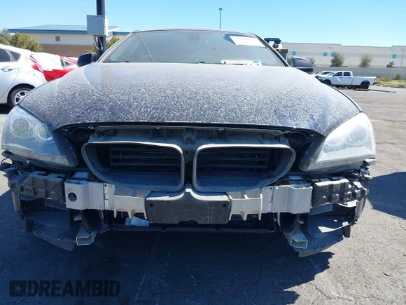 2012 BMW 6 Series 650i with VIN WBALX3C56CDV77689, listed as a IAAI auction lot 41840326 with 92,218 mi miles. Bid and sale history available at carsss.com. Image 6.