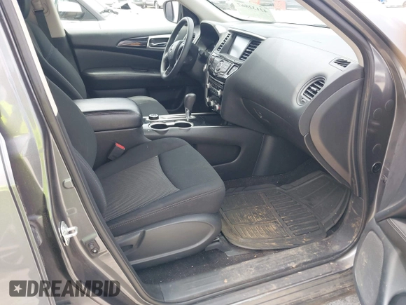 2018 Nissan Pathfinder SL with VIN 5N1DR2MM4JC642152, listed as a IAAI auction lot 42132867 with 142,063 mi miles. Bid and sale history available at carsss.com. Image 5.