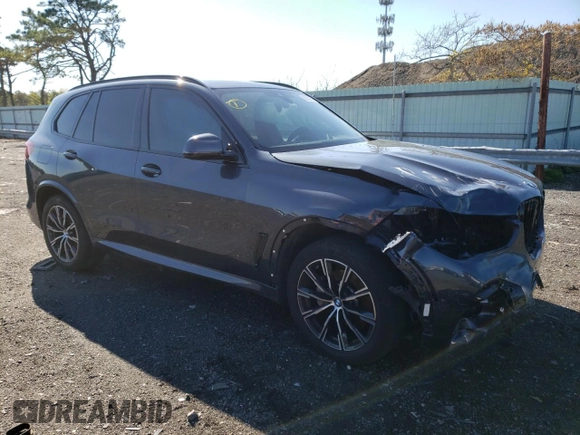 2022 BMW X5 xDrive40i with VIN 5UXCR6C08N9M46142, listed as a Copart auction lot 50332603 with 8,437 mi miles. Bid and sale history available at carsss.com. Image 4.
