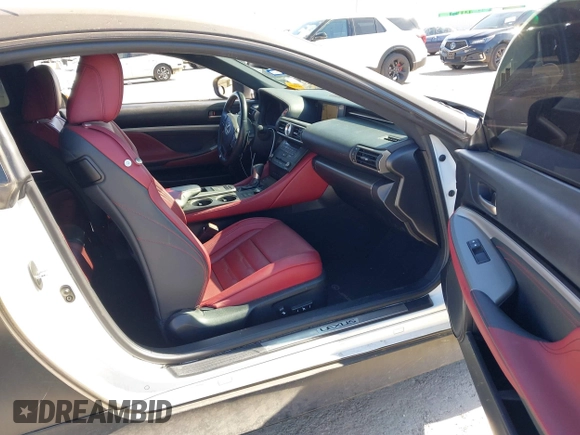 2015 Lexus RC 350 F Sport z VIN JTHHE5BC3F5005986, wystawiony jako IAAI lot #41798543 z przebiegiem 111 763 mil mil oraz . Historia ofert i sprzedaży dostępna na DreamBid. Obrazek 5.