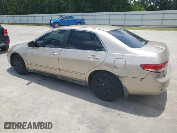 2003 Honda Accord LX with VIN 1HGCM56363A064852, listed as a Copart auction lot 60415245 with 288,685 mi miles and Salvage title. Bid and sale history available at DreamBid. Image 2.