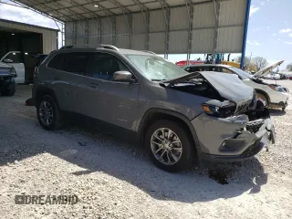 2020 Jeep Cherokee Latitude Plus with VIN 1C4PJLLB5LD506303, listed as a Copart auction lot 52493155 with 161,613 mi miles and Salvage title. Bid and sale history available at DreamBid. Image 4.