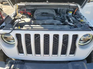 2021 Jeep Wrangler Unlimited Sahara with VIN 1C4JJXP68MW727782, listed as a Copart auction lot 44199985 with 79,861 mi miles and Salvage Title. Bid and sale history available at DreamBid. Image 12.