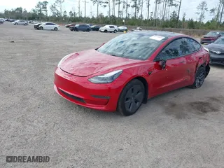 2022 Tesla Model 3 Long Range with VIN 5YJ3E1EB1NF285587, listed as a IAAI auction lot 41297839 with 78,386 mi miles. Bid and sale history available at carsss.com. Image 17.