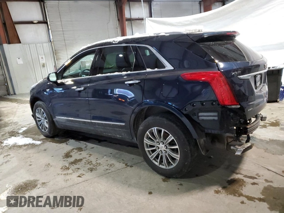 2017 Cadillac XT5 Luxury AWD with VIN 1GYKNDRSXHZ183169, listed as a Copart auction lot 45629905 with 61,903 mi miles and Salvage Title. Bid and sale history available at carsss.com. Image 2.