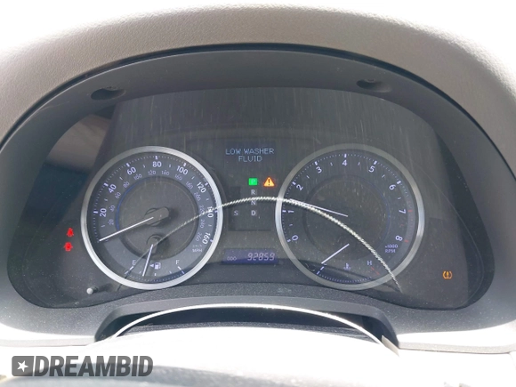 2012 Lexus IS 250 with VIN JTHBF5C29C5169344, listed as a IAAI auction lot 42494693 with 92,859 mi miles and . Bid and sale history available at DreamBid. Image 7.