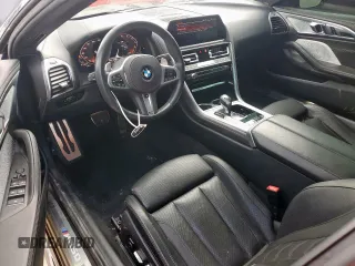 2019 BMW 8 Series M850i xDrive with VIN WBAFY4C5XKBX29810, listed as a Copart auction lot 53938185 with 14,943 mi miles and Clean Title. Bid and sale history available at carsss.com. Image 8.
