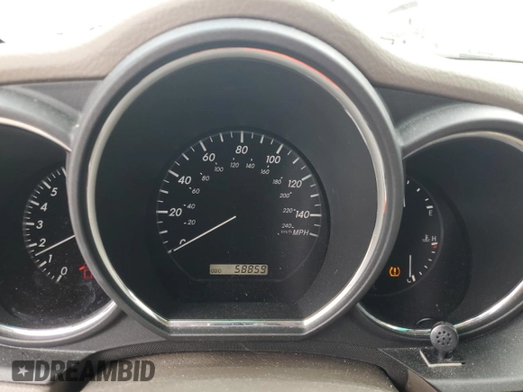 2007 Lexus RX 350 with VIN 2T2HK31U27C035599, listed as a Copart auction lot 56703095 with 58,859 mi miles and Salvage Title. Bid and sale history available at DreamBid. Image 9.
