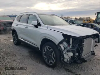 2023 Hyundai Santa Fe Hybrid Limited with VIN 5NMS5DA15PH005441, listed as a Copart auction lot 87660175 with 8,346 mi miles and Clean Title. Bid and sale history available at carsss.com. Image 4.